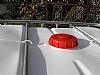 USED IBC Food Grade 1000lt A WHITE - TOP IMAGE